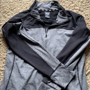 Pink Victoria secret half zip’
